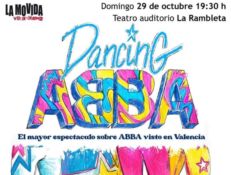 Dancing Abba poster